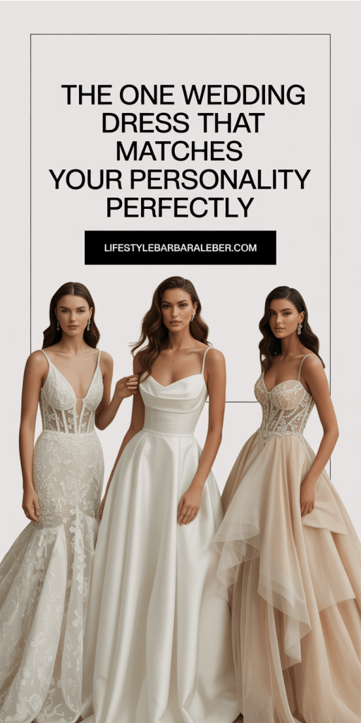 WHAT IS YOUR STYLE? WHAT WEDDING DRESS SUITS YOU? Which wedding dress suits you? Find out based on your personality! TAKE THE TEST