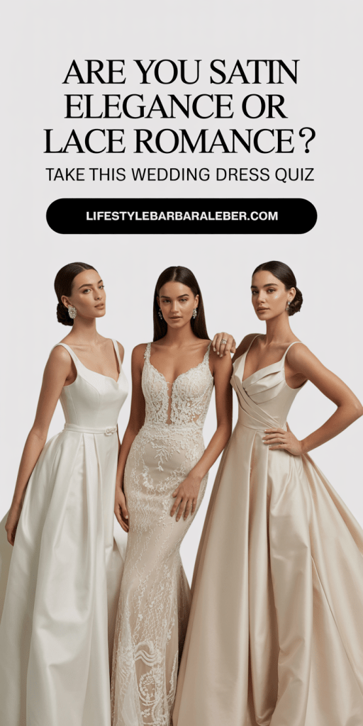 WHAT IS YOUR STYLE? WHAT WEDDING DRESS SUITS YOU? Which wedding dress suits you? Find out based on your personality! TAKE THE TEST