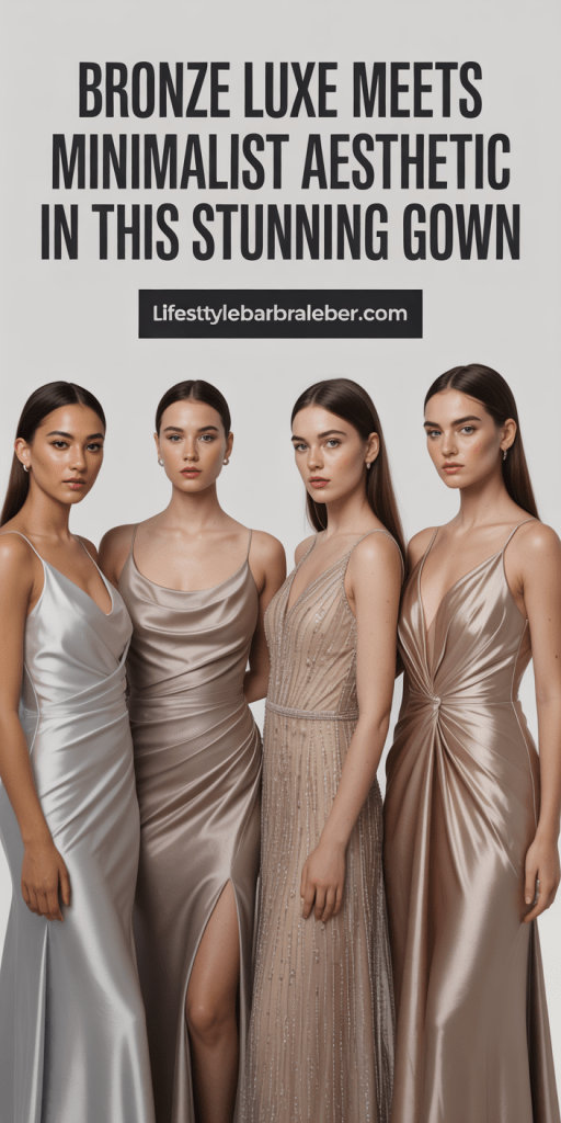 How to style your Silver and Bronze elegant outfits