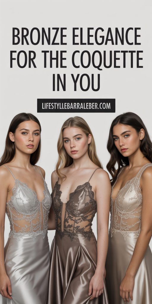 How to style your Silver and Bronze elegant outfits