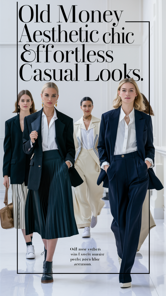 The Old Money Aesthetic: The Revival of Conservative Elegance in Fashion