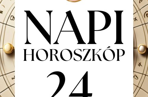 2024. október 24. napi horoszkóp