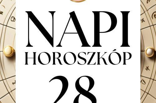 Napi horoszkóp: 2024.10.28