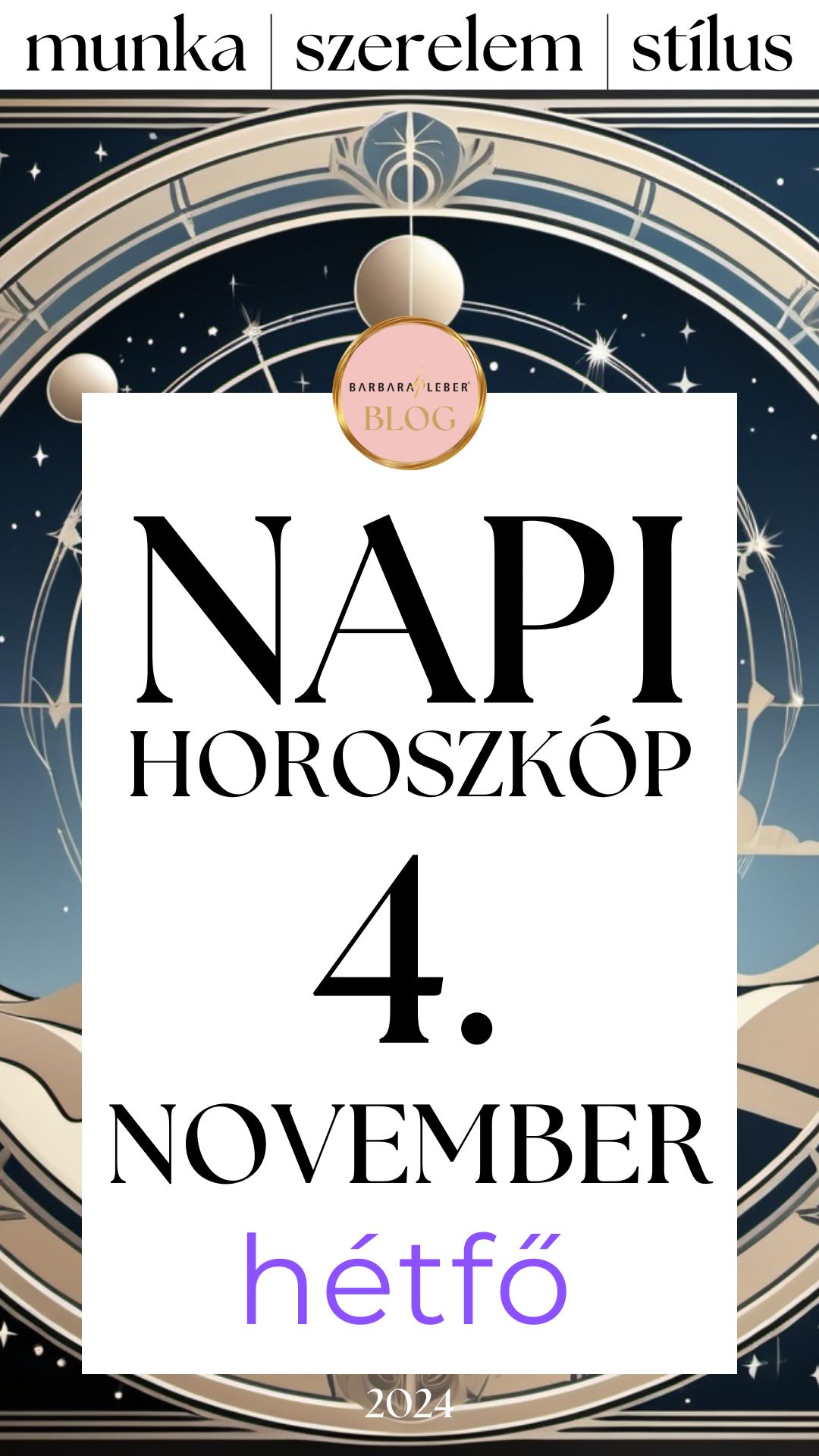 Napi horoszkóp – 2024. november 4.