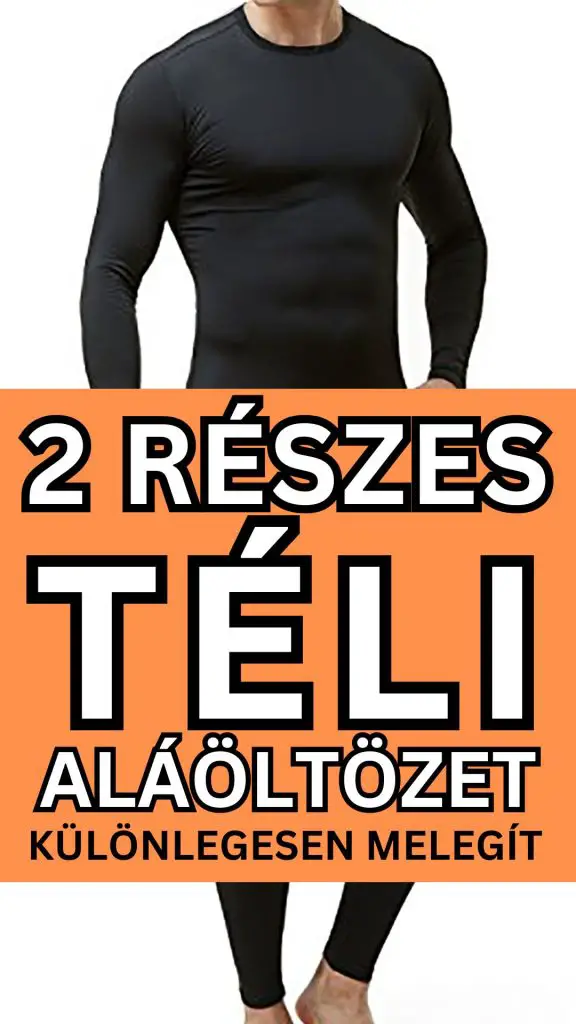 a 37.5® technológiával készült férfi thermo aláöltözet