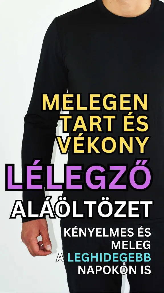 a 37.5® technológiával készült férfi thermo aláöltözet