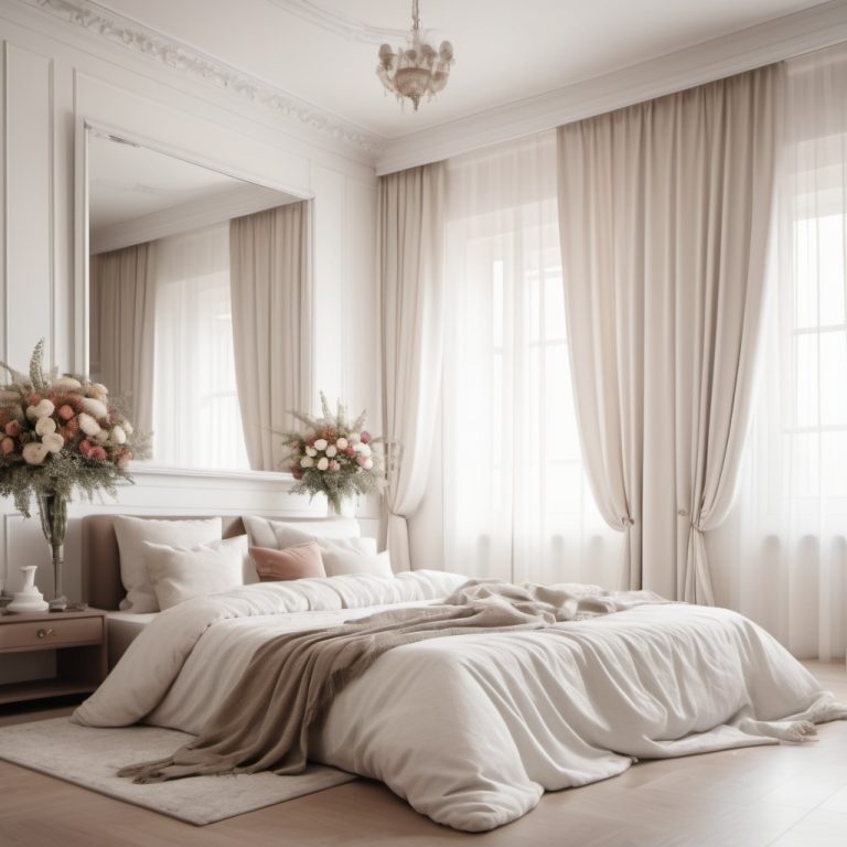 Bedroom decoration - tips, ideas, whether small or spacious