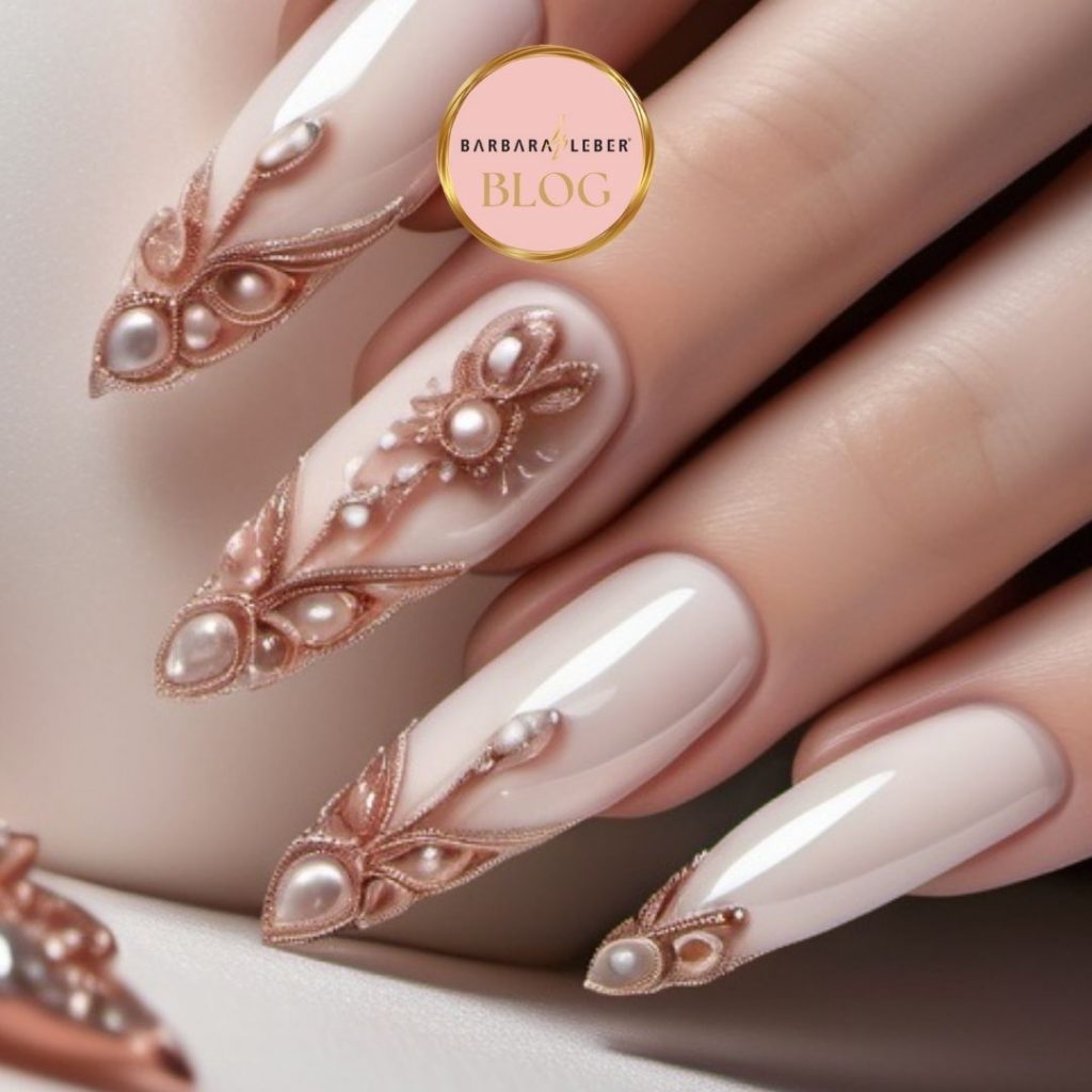 BARBARA LEBER BLOG rosegold köröm