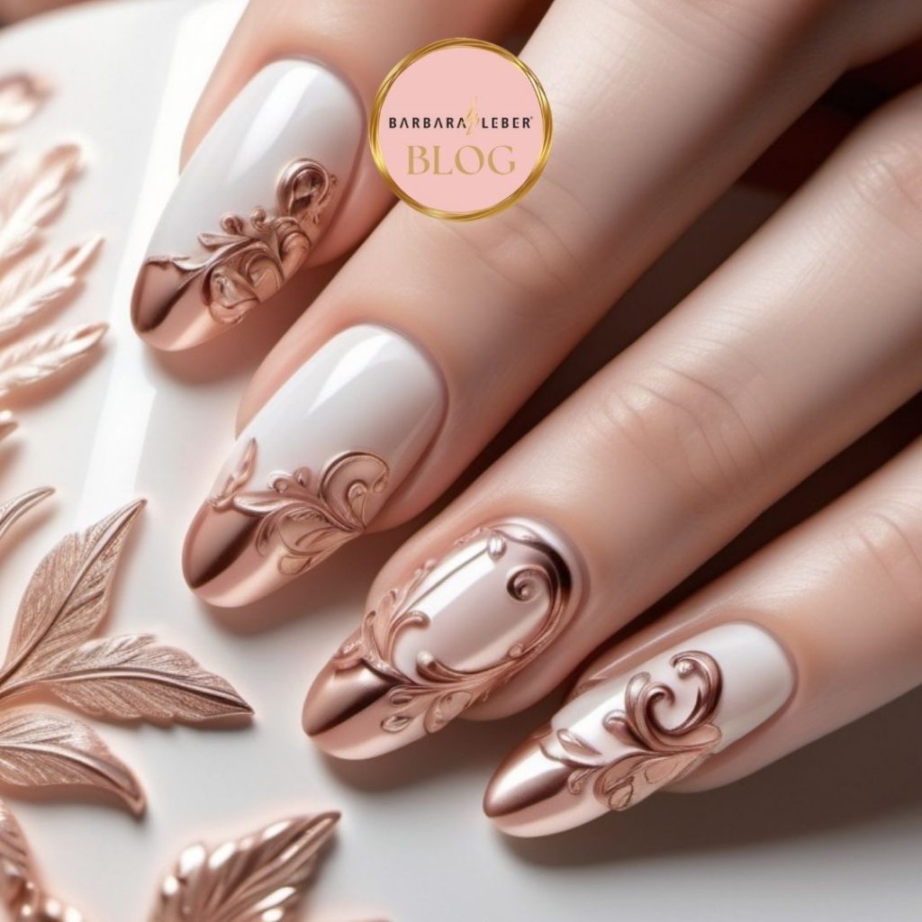 BARBARA LEBER BLOG rosegold köröm