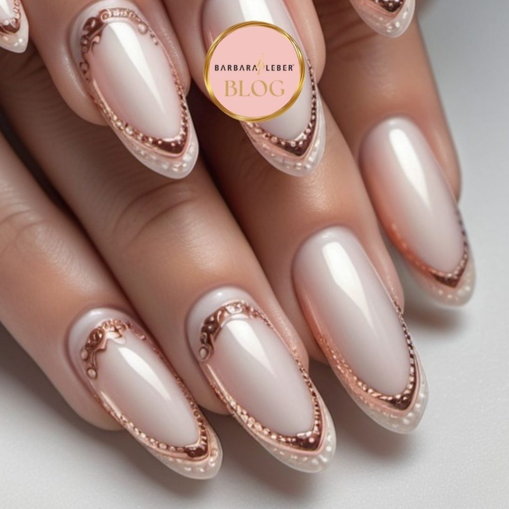 BARBARA LEBER BLOG rosegold köröm