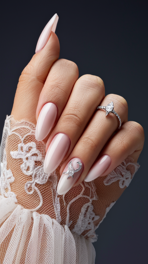 Wedding Nail Inspirations: According to Bridal Dress Styles and Seasons