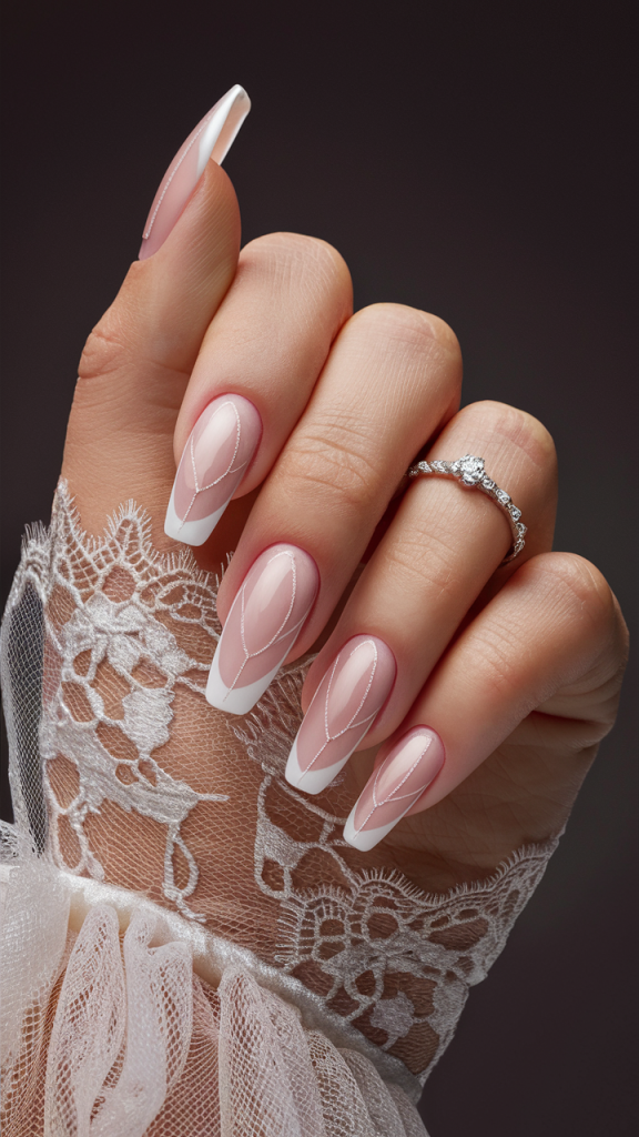 Wedding Nail Inspirations: According to Bridal Dress Styles and Seasons