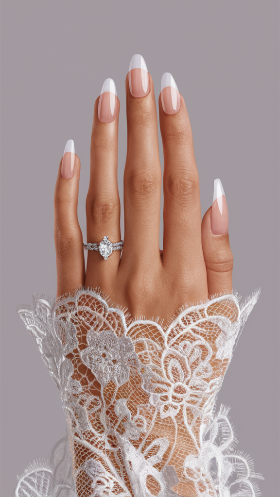 Wedding Nail Inspirations: According to Bridal Dress Styles and Seasons