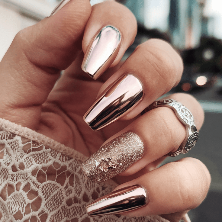 The Magic of Rose Gold Nails