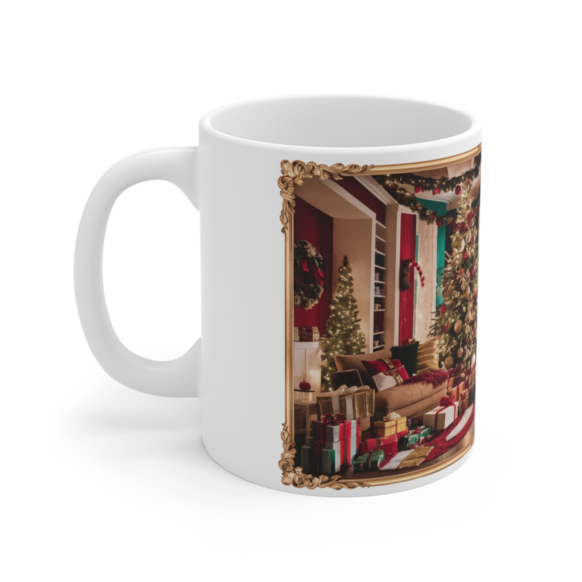 Merry Christmas Mug - Festive Holiday Gift (11oz ) - Image 3