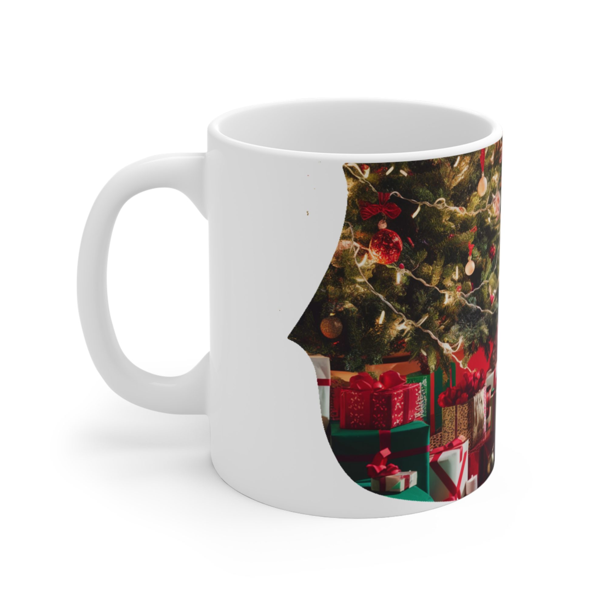 Merry Christmas Mug - Festive Holiday Gift (11oz ) - Image 3