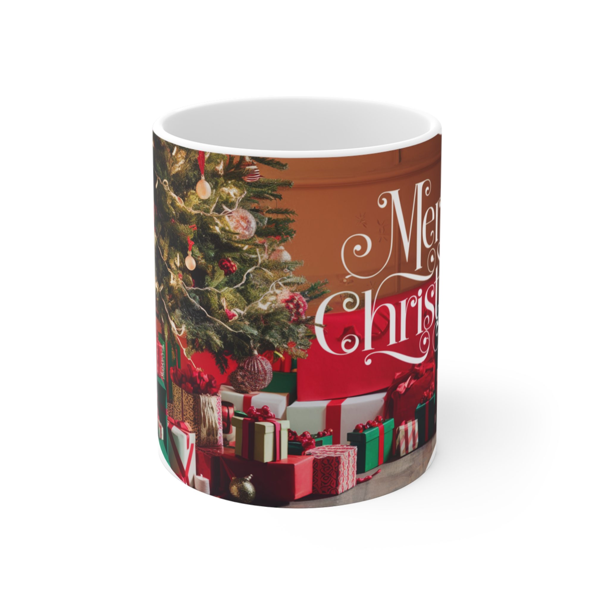 Merry Christmas Mug - Festive Holiday Gift (11oz ) - Image 2