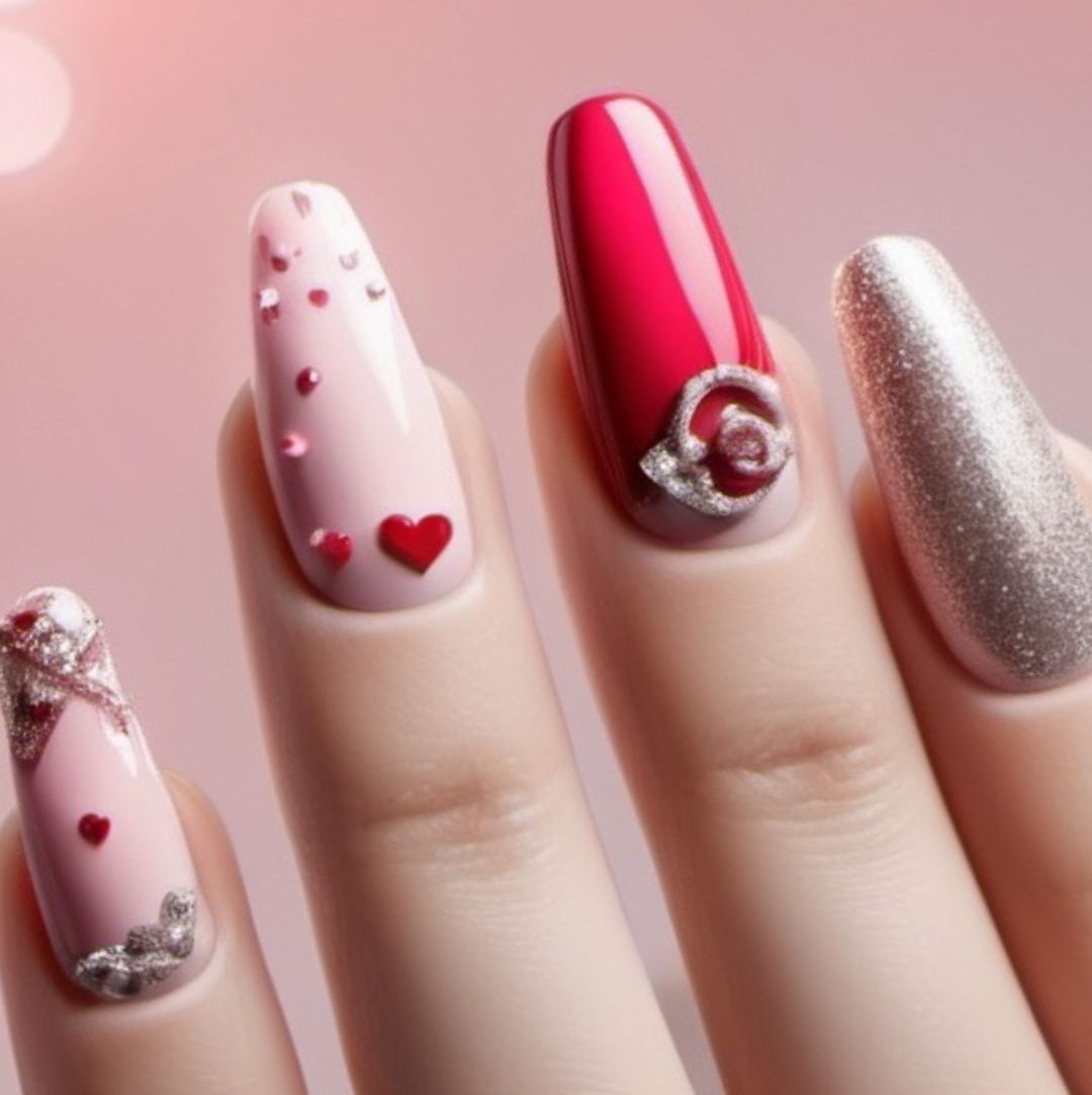 Valentine’s Day Nail Ideas