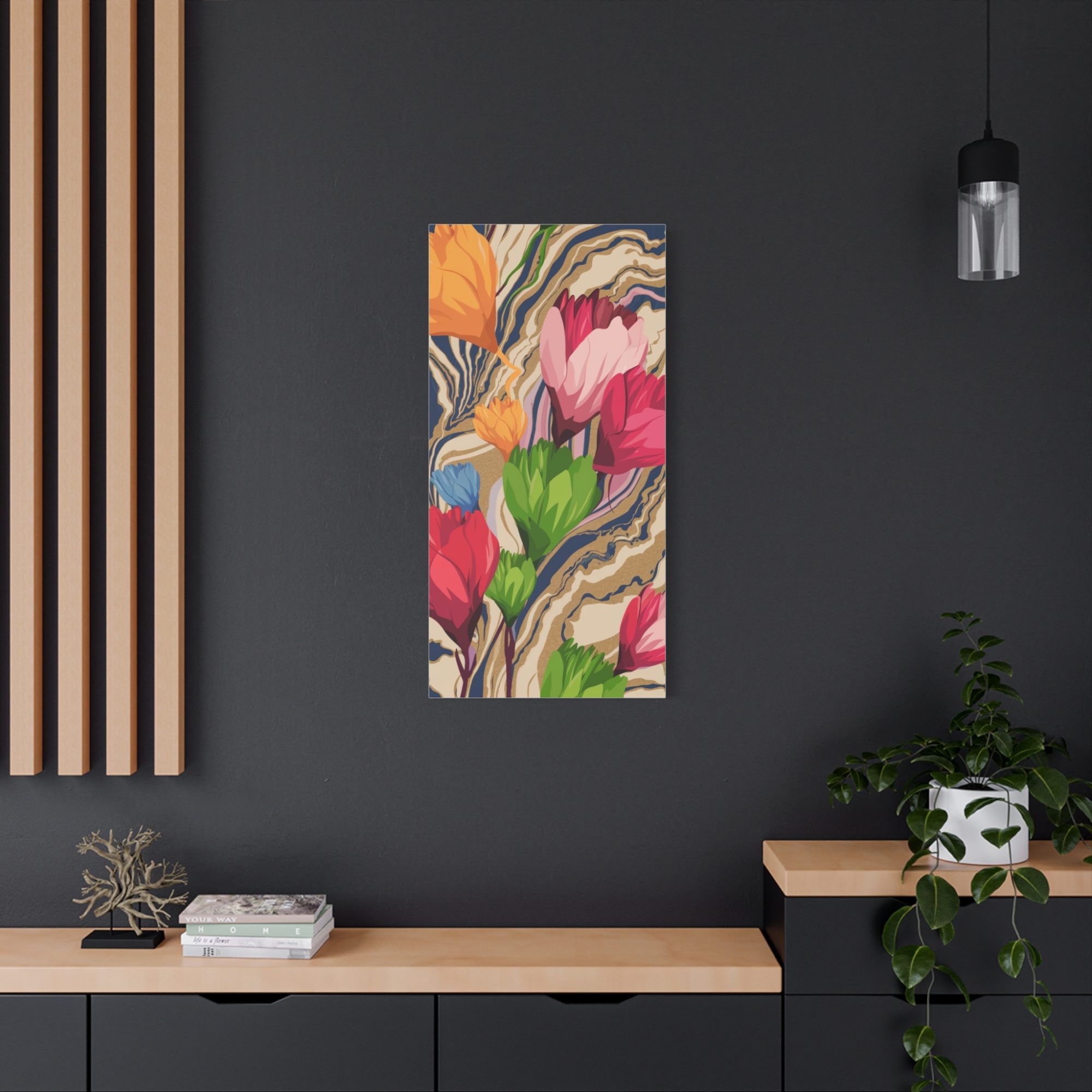 #1012 Modern Abstract Art Canvas Print - Tranquil Decor for Home and Office - Image 20