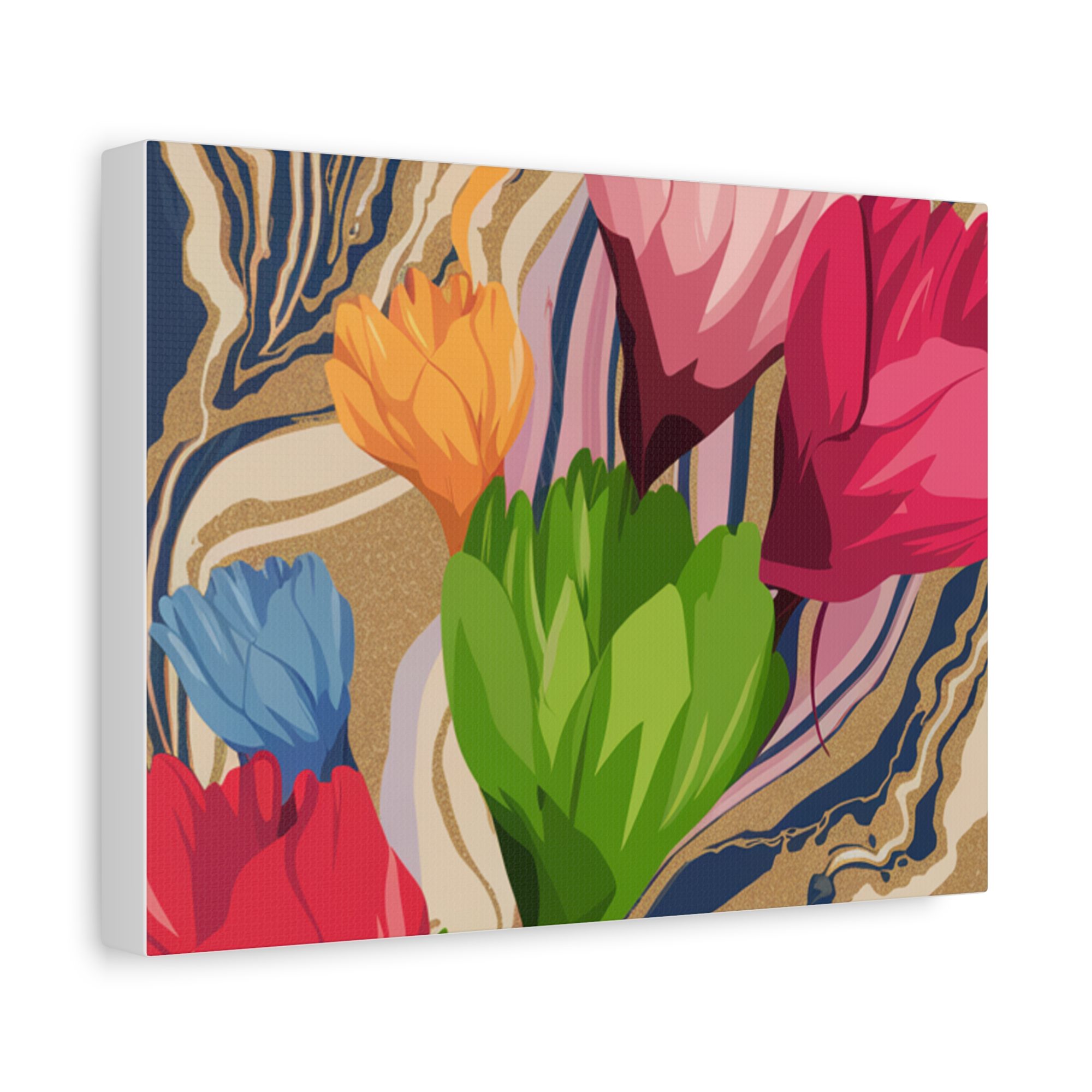 #1012 Modern Abstract Art Canvas Print - Tranquil Decor for Home and Office - Image 2