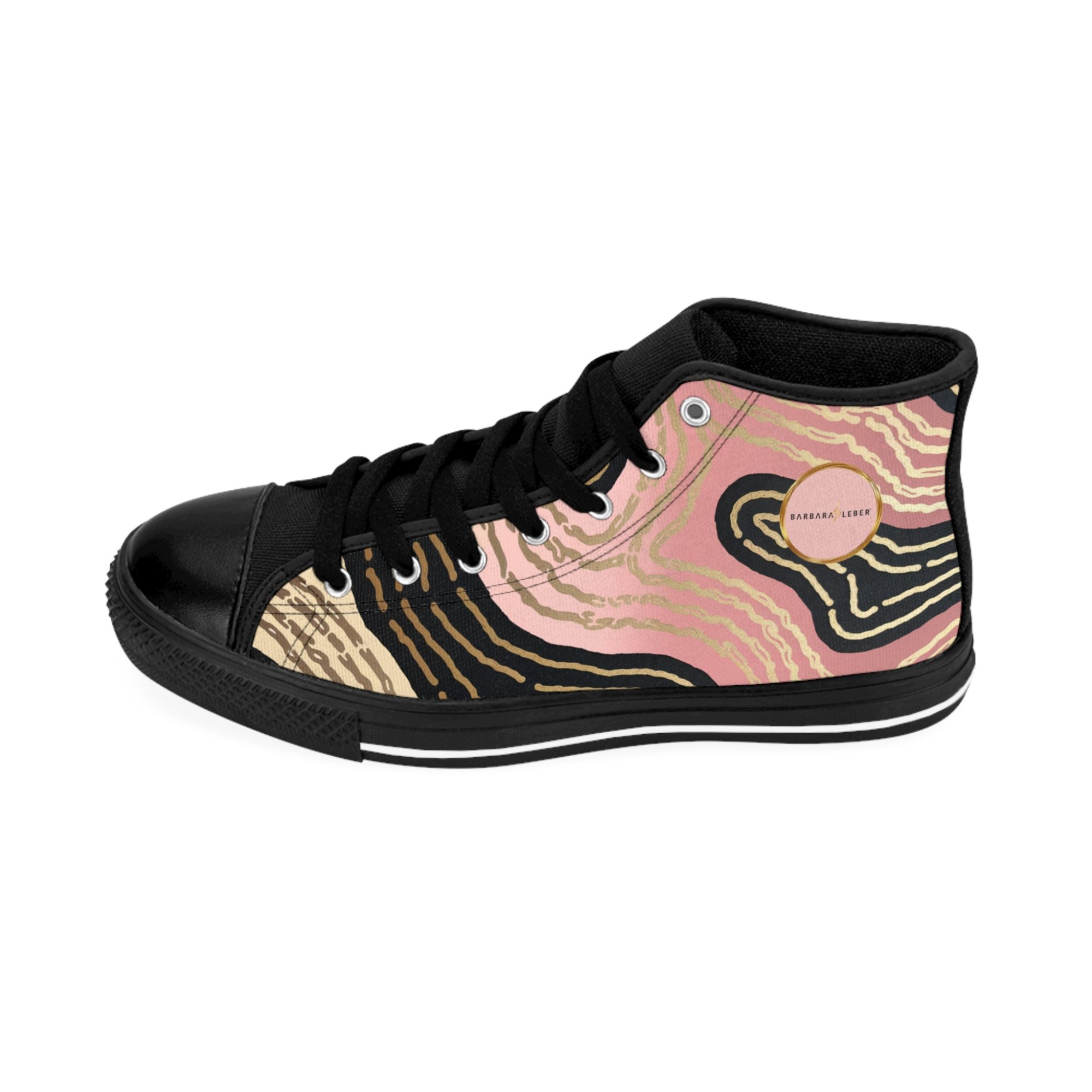 BARBARA LEBER Classic Sneakers with Abstract Design - Trendy Footwear for Every Occasion