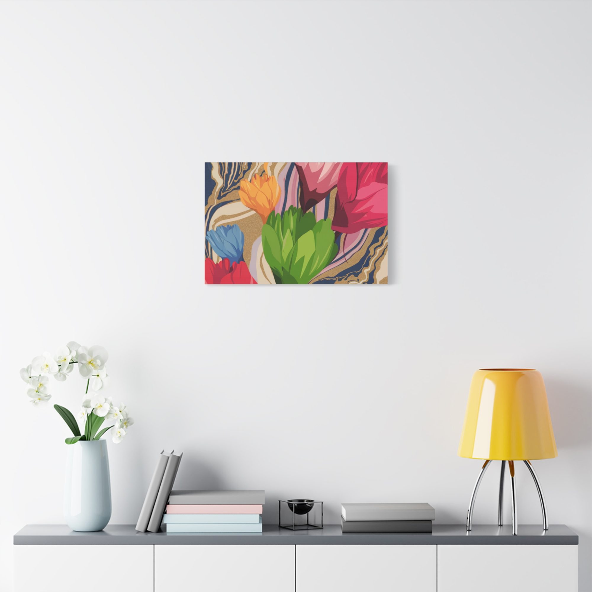 #1012 Modern Abstract Art Canvas Print - Tranquil Decor for Home and Office - Image 7