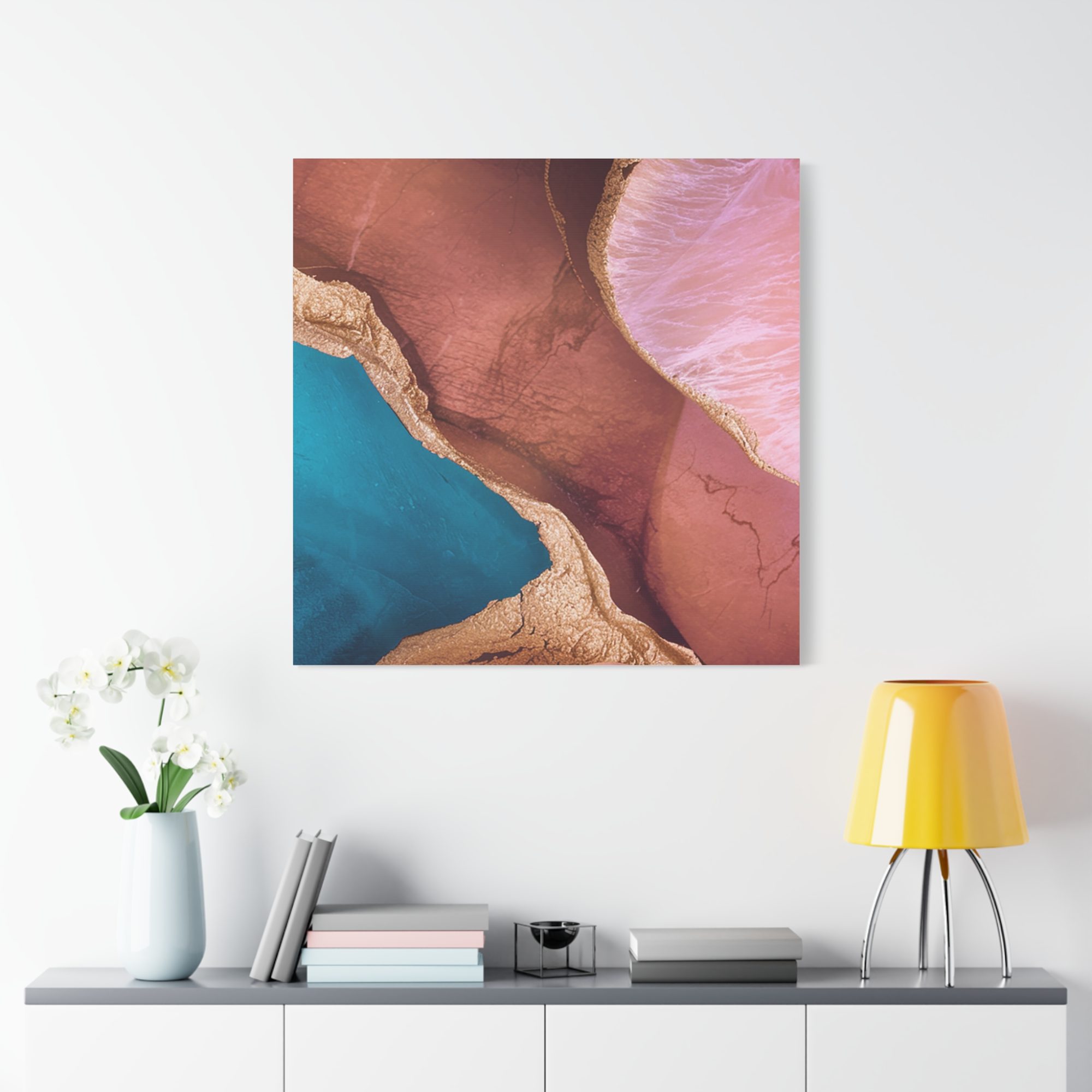 #1007 Modern Abstract Art Canvas Print - Tranquil Decor for Home and Office - Image 15