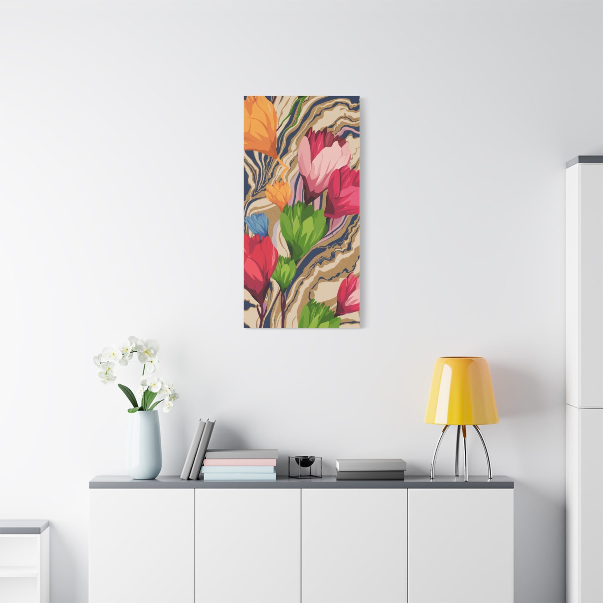 #1012 Modern Abstract Art Canvas Print - Tranquil Decor for Home and Office - Image 19