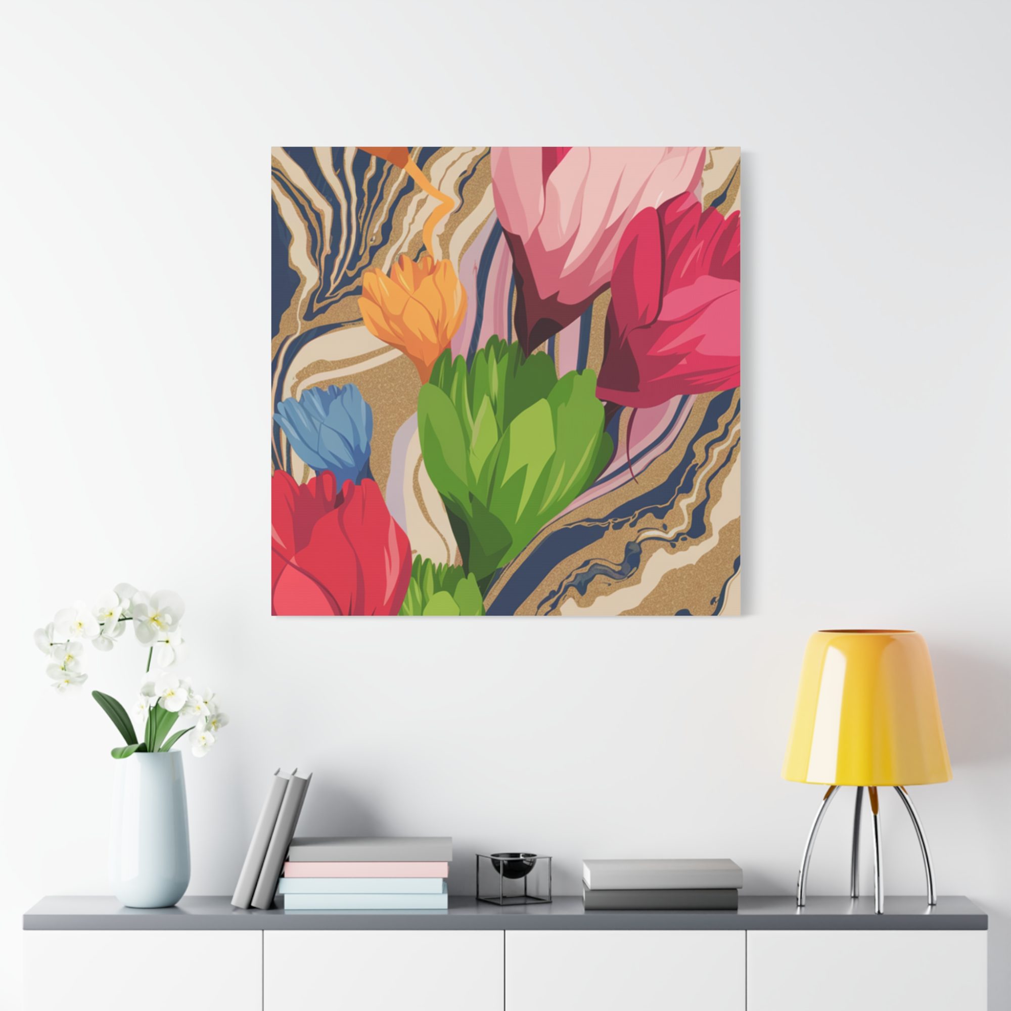 #1012 Modern Abstract Art Canvas Print - Tranquil Decor for Home and Office - Image 31