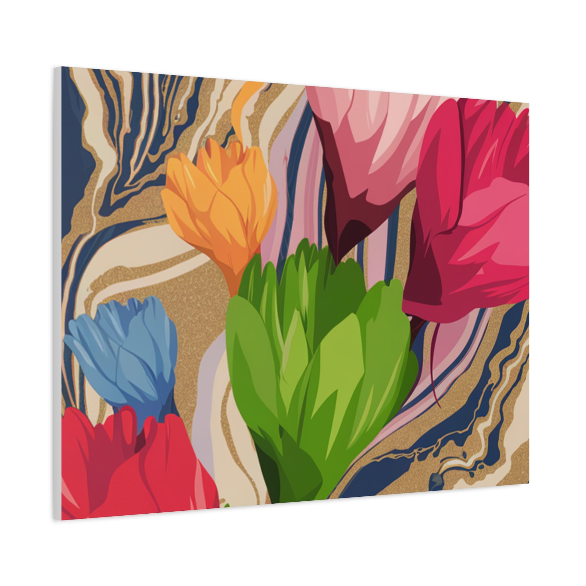 #1012 Modern Abstract Art Canvas Print - Tranquil Decor for Home and Office - Image 10