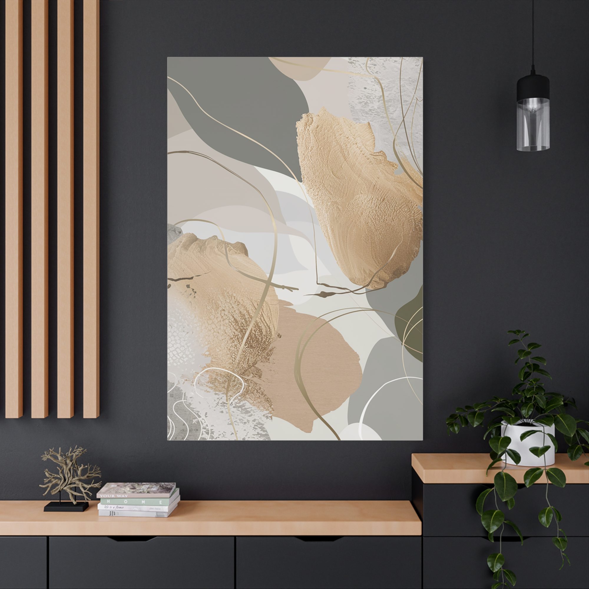 #1001 Modern Abstract Art Canvas Print - LIVING ROOM Canvas Art and Rugs - Image 28