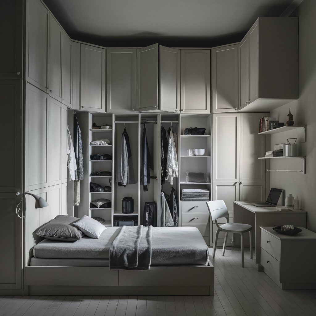 How to Style Small Bedrooms Tastefully and Practically: Storage and Style Solutions