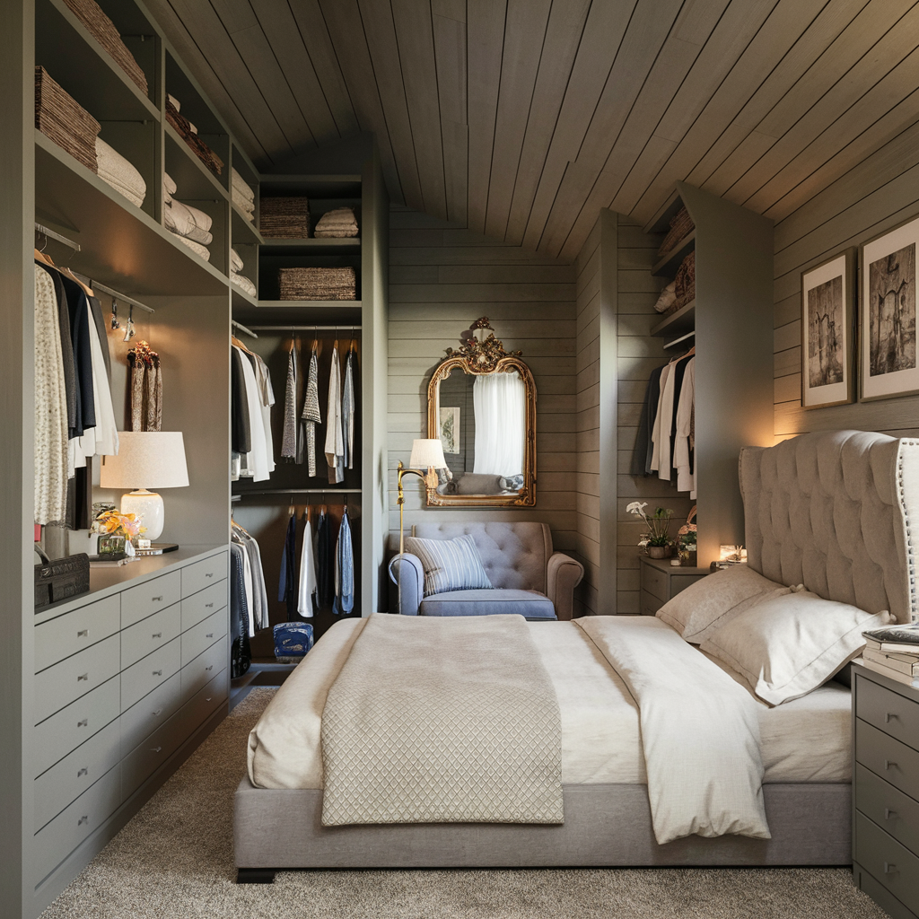 How to Style Small Bedrooms Tastefully and Practically: Storage and Style Solutions