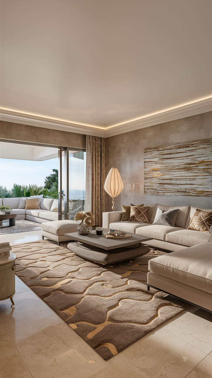Living Room Design Ideas That Create a Soft Luxury Home Feeling