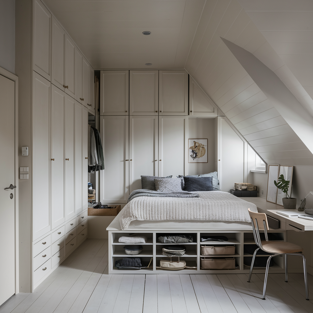 How to Style Small Bedrooms Tastefully and Practically: Storage and Style Solutions