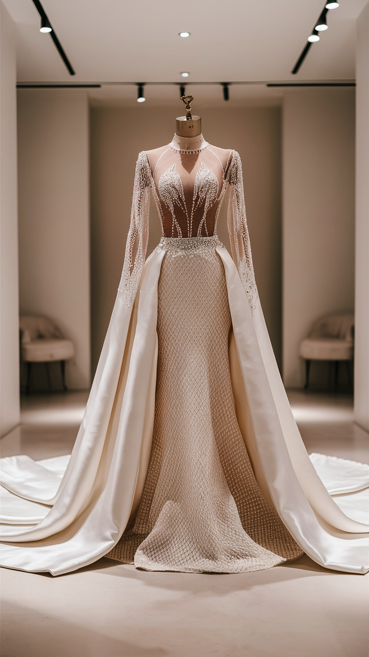 Barbara Fully Embellished Wedding Gown