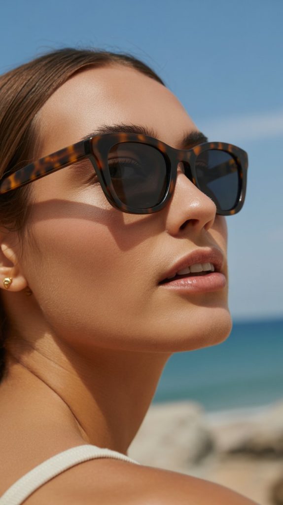 The best sunglasses for a fashion girl look are more than sun protection — they are the accessory that defines an entire outfit's mood, era, and attitude. From oversized frames that channel old Hollywood glamour to sharp cat eye silhouettes, sleek aviators, and bold acetate statement pieces, the right pair of sunglasses can elevate even the simplest outfit into a fully styled look. Whether you gravitate toward classic rectangle frames, softly rounded lenses, sporty wraparounds, or sculptural oval shapes, there is a fashion-forward frame for every face shape, personal style, and seasonal wardrobe. This edit brings together 25 of the best sunglasses styles for a true fashion girl aesthetic — covering every silhouette worth knowing, with outfit ideas and styling inspiration for each.