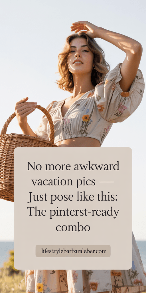 Best Summer Photo Poses. Perfect Summer Photo Poses to Match Your Outfit AestheticBecause your outfit deserves more 