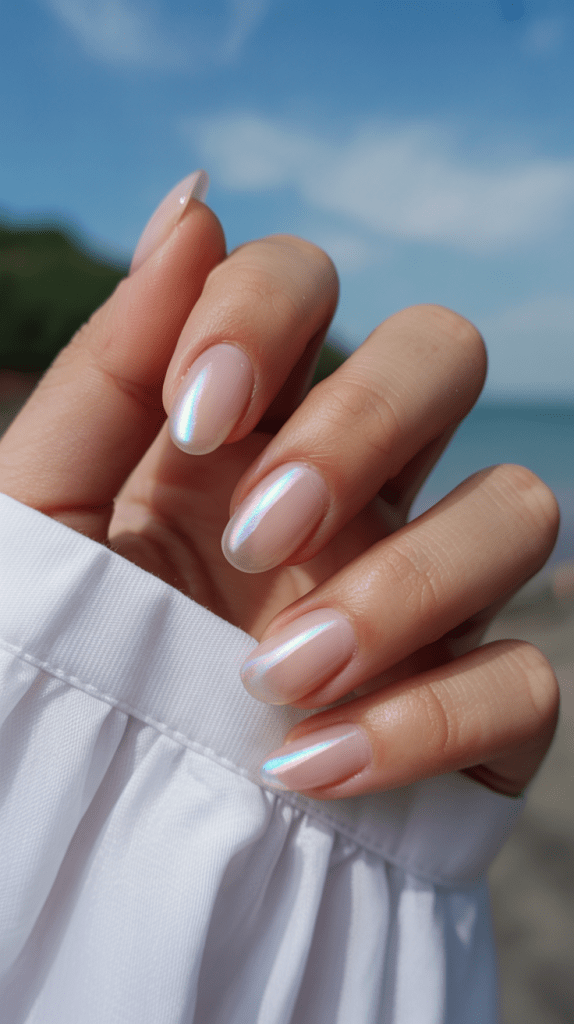 Mirror Shine Nails, Chrome Nails, and Opal Nails
