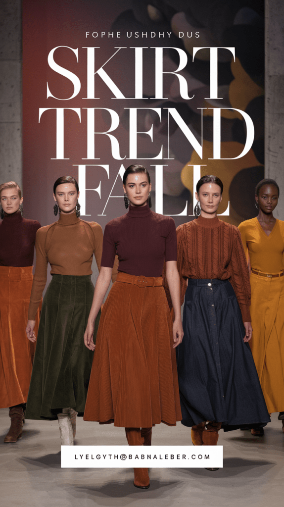 What Are the Most Stylish Skirt Trends for Fall 2025?Fall fashion is a dreamland of cozy textures, layered looks, and rich tones 