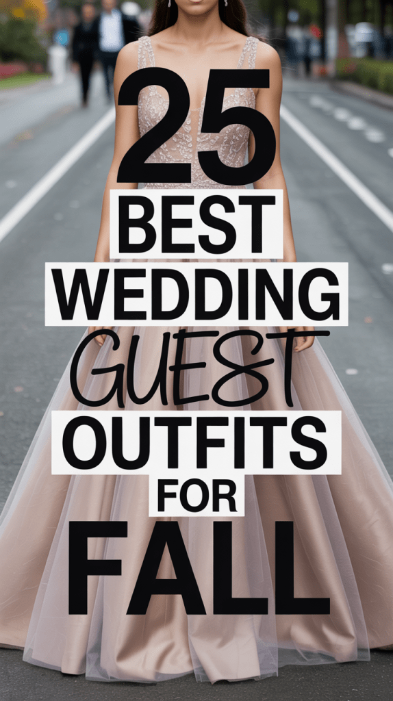 25 Best Wedding Guest Outfits for Fall – A Complete Style Guide

Fall weddings have a magic all their own