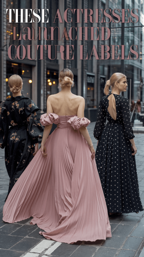 These Actresses Left Hollywood – And Launched Couture Labels. Hollywood is known for producing stars that shine bright on the red carpet, but some actresses have found that true fulfillment and creative power