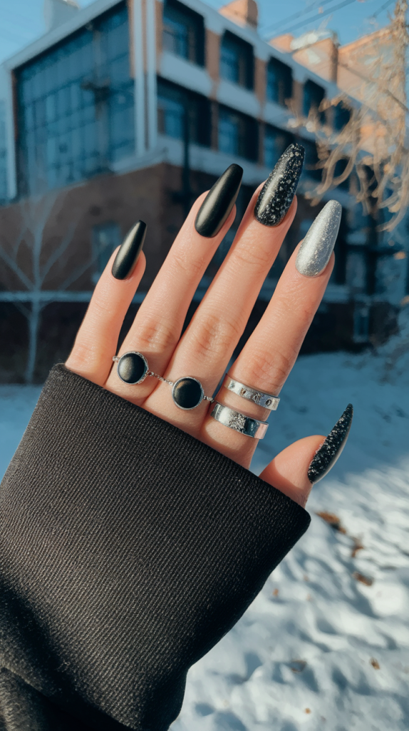 Gothic Coffin Nails. Why Coffin Shape Is Perfect for Gothic NailsThe coffin shape plays a fundamental role in how gothic nails are perceived