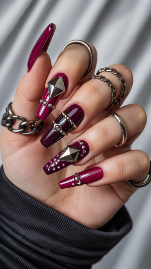 Gothic Coffin Nails. Why Coffin Shape Is Perfect for Gothic NailsThe coffin shape plays a fundamental role in how gothic nails are perceived