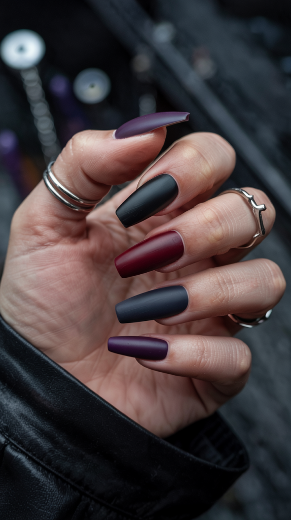 Gothic Coffin Nails. Why Coffin Shape Is Perfect for Gothic NailsThe coffin shape plays a fundamental role in how gothic nails are perceived