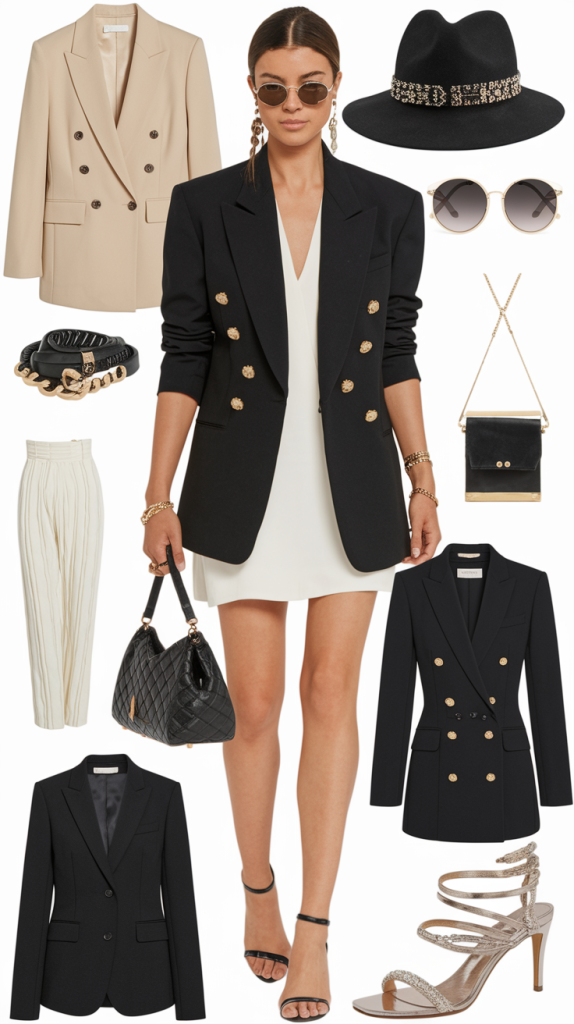 12 Black Blazer Outfit Ideas