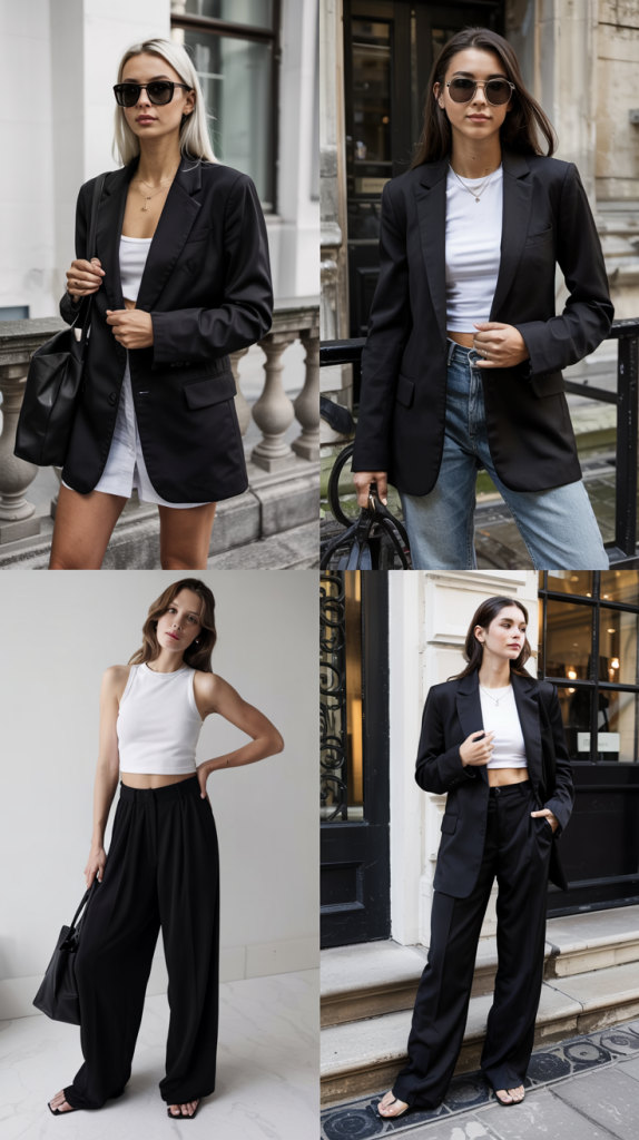 12 Black Blazer Outfit Ideas
