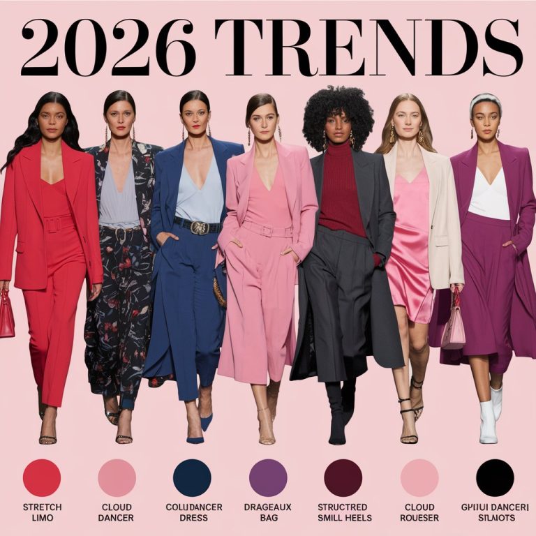2026 Fashion Trend Colors