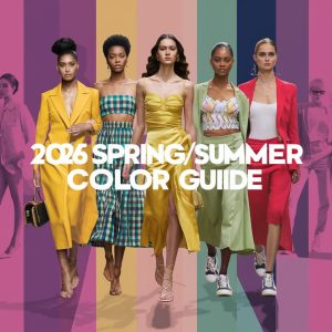 2026 SpringSummer Fashion Color Guide