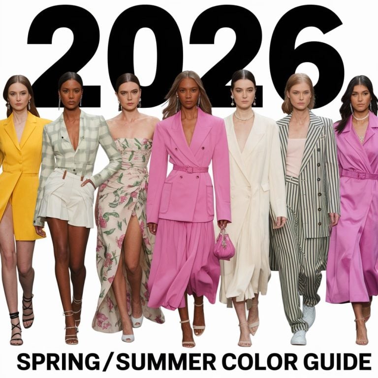 Spring/Summer 2026 Fashion Color Guide for Elegant Everyday Outfits